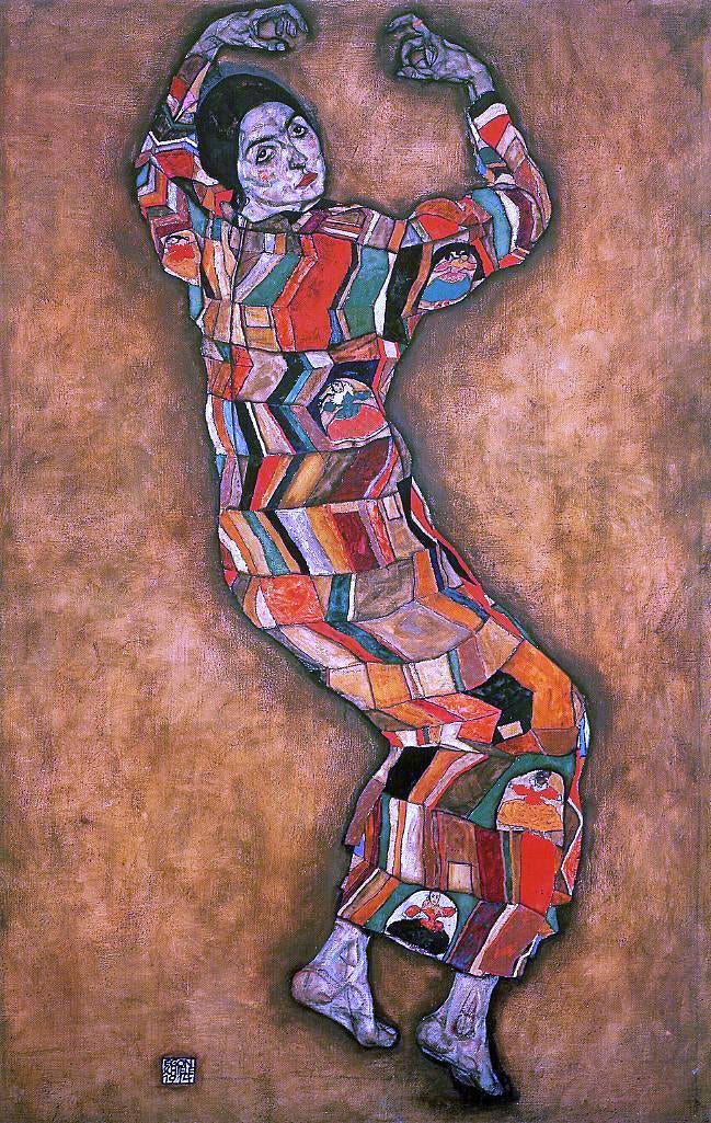Egon Schiele Portrait of Friederike Maria Beer - Canvas Print