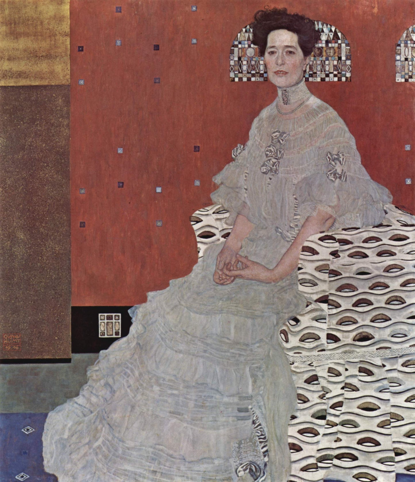 Gustav Klimt Portrait of Fritsa Reidler - Canvas Print