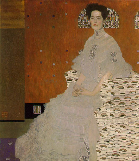 Gustav Klimt A Portrait of Fritsa Reidler - Canvas Print