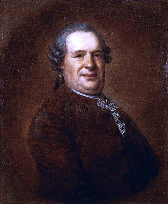 Alessandro Longhi Portrait of Gentleman - Canvas Print