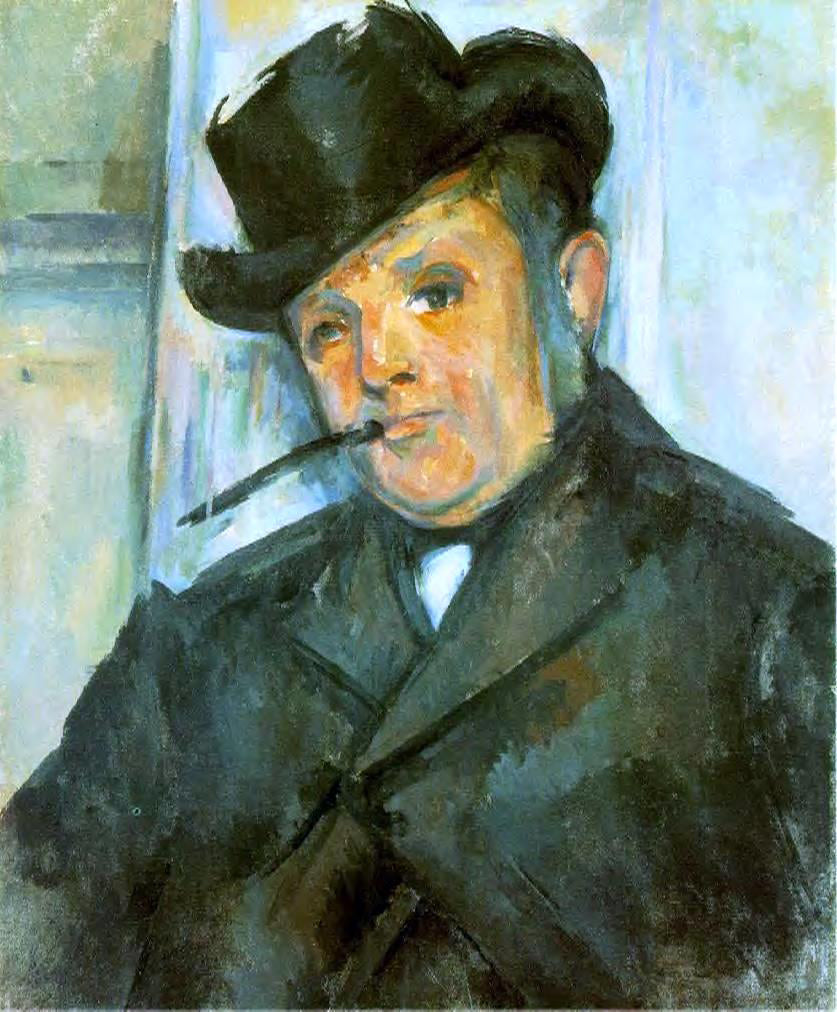 Paul Cezanne Portrait of Henri Gasquet - Canvas Print