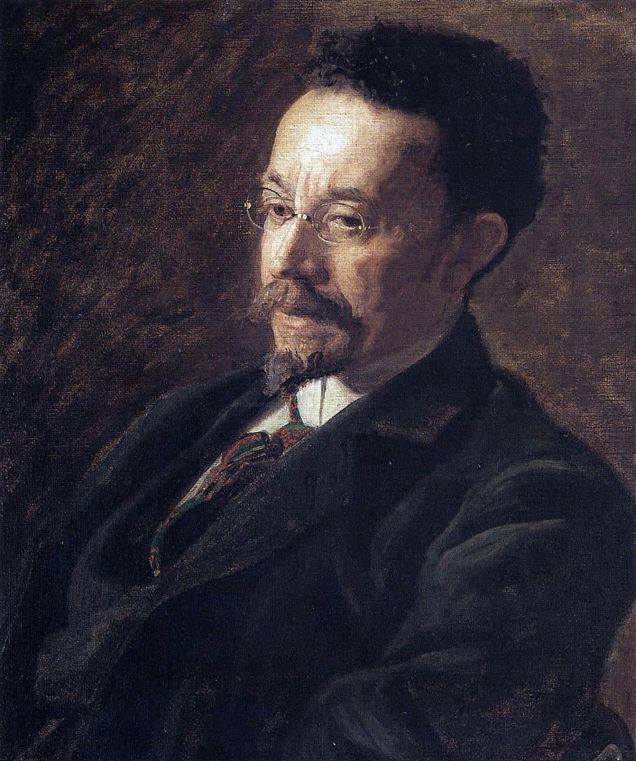 Thomas Eakins Portrait of Henry Ossawa Tanner - Canvas Print