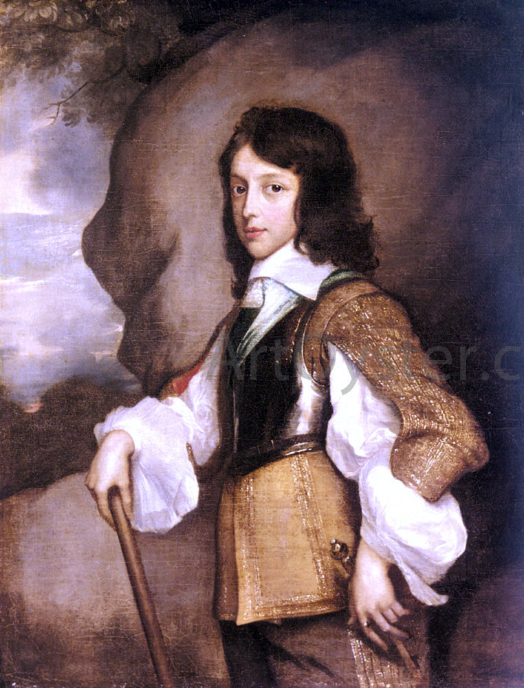 Adriaen Hanneman Portrait of Henry Stuart, Duke of Gloucester (1640-1660), When A Boy - Canvas Print