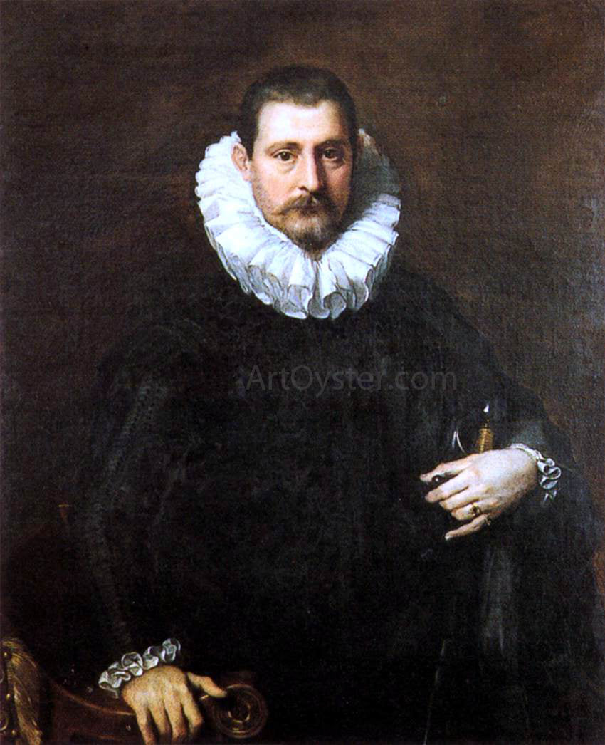 Federico Fiori Barocci Portrait of Ippolito della Rovere - Canvas Print