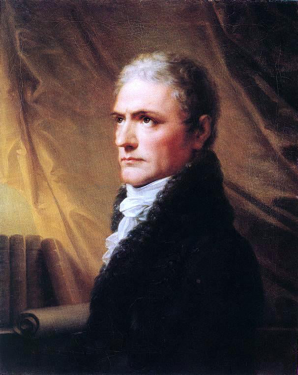 Friedrich Heinrich Fuger Portrait of Janos Batsanyi - Canvas Print