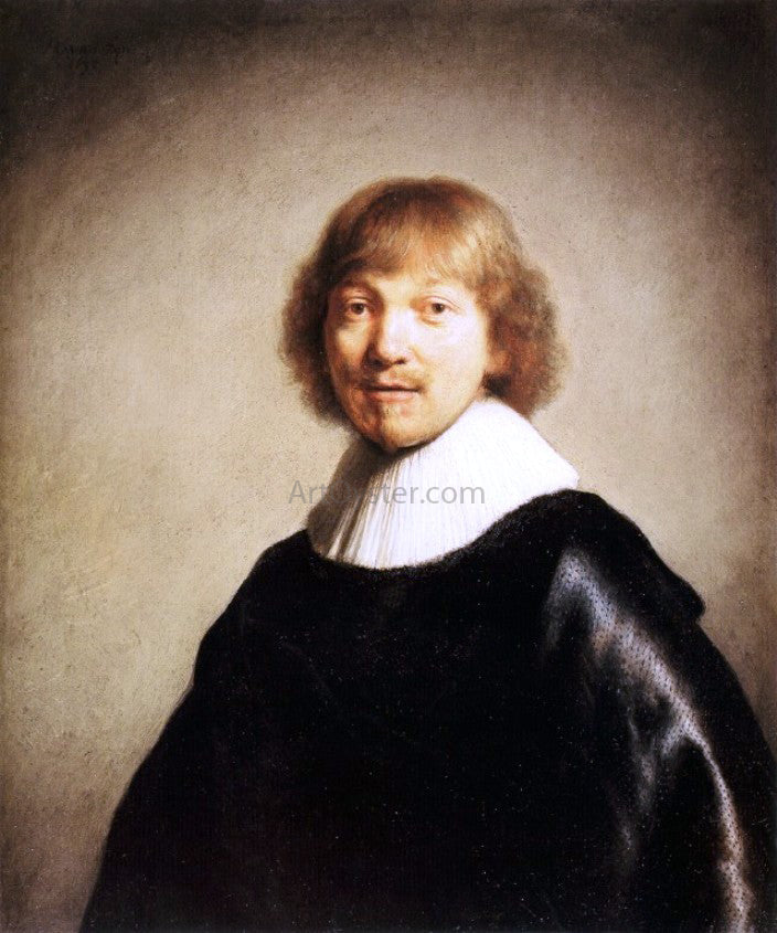 Rembrandt Van Rijn Portrait of Jacob III de Gheyn - Canvas Print