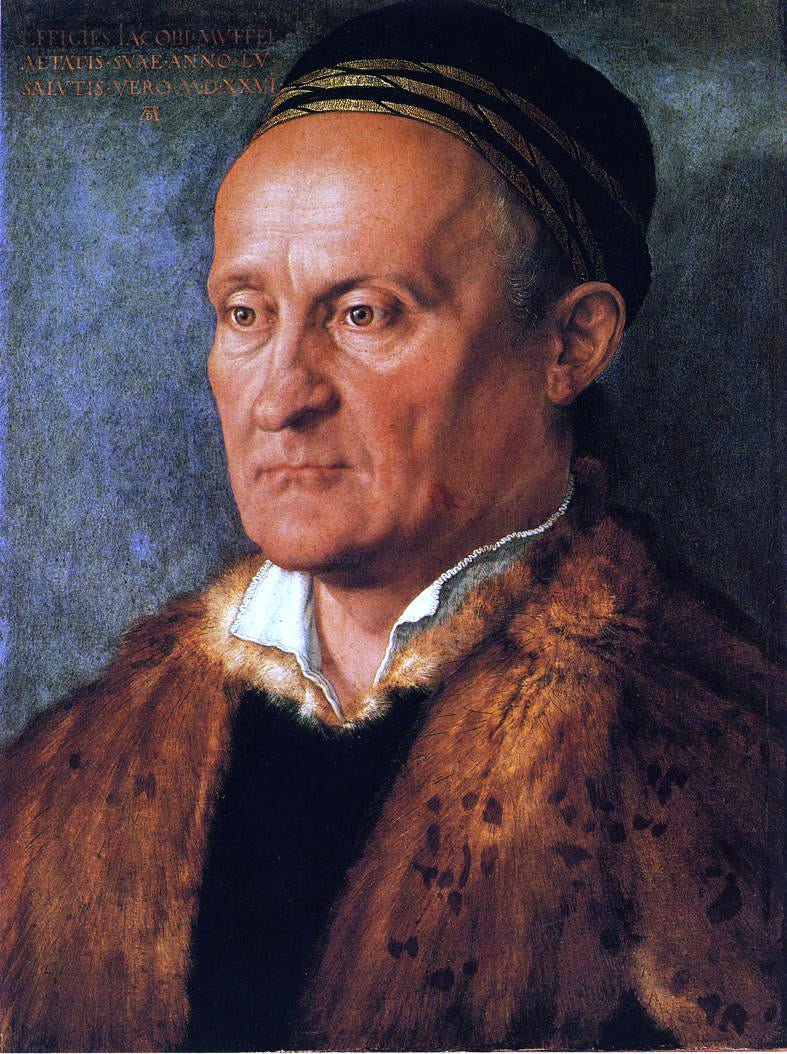 Albrecht Durer Portrait of Jakob Muffel - Canvas Print