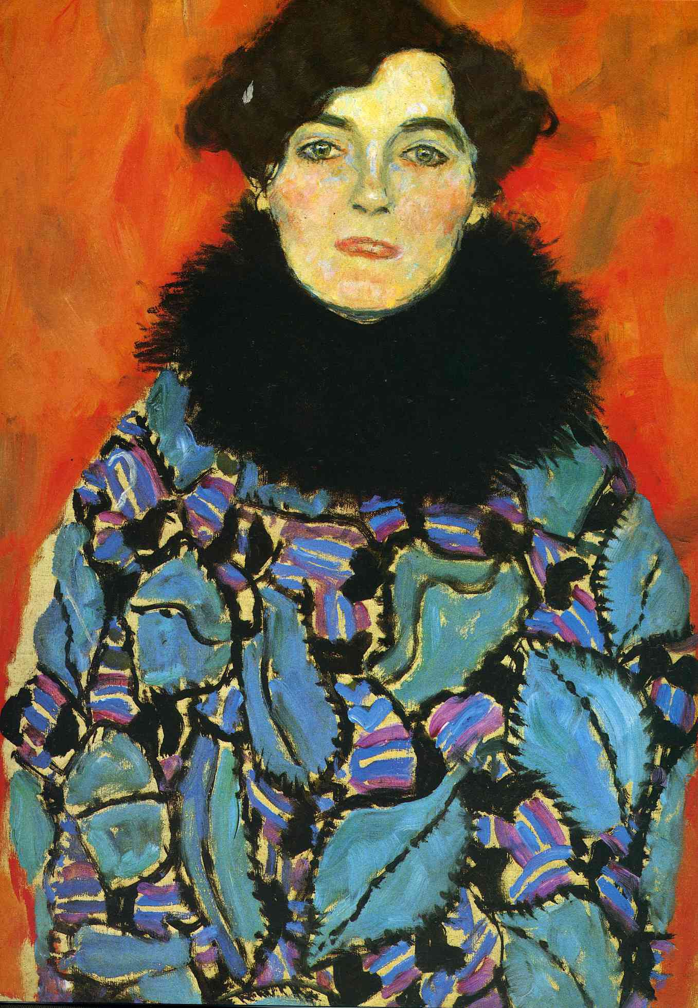 Gustav Klimt Portrait of Johanna Staude - Canvas Print