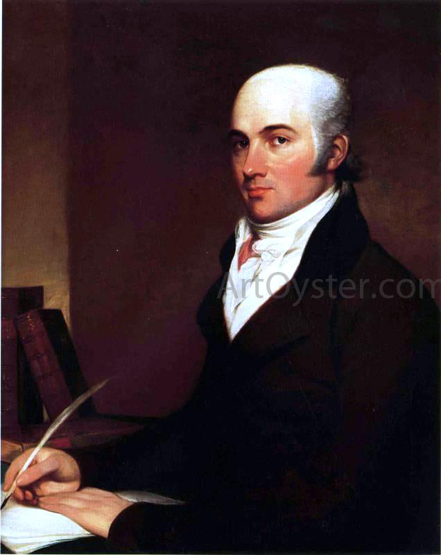 John Trumbull Portrait of John Gore, Jr - Canvas Print