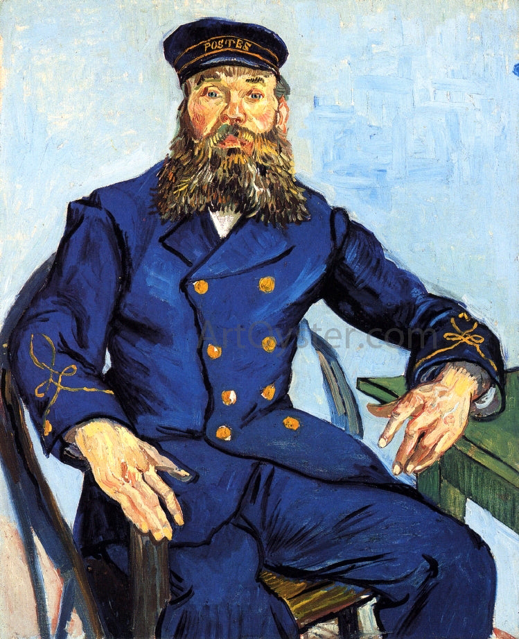 Vincent Van Gogh Portrait of Joseph Roulin - Canvas Print