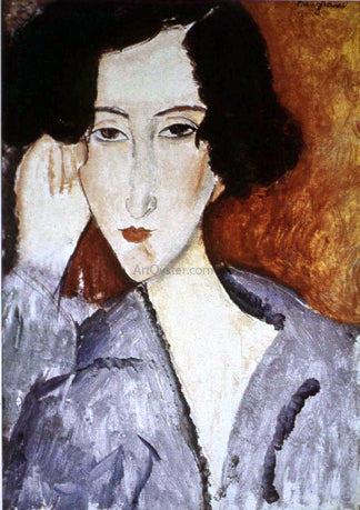 Amedeo Modigliani Portrait of Madame Rachele Osterlind - Canvas Print