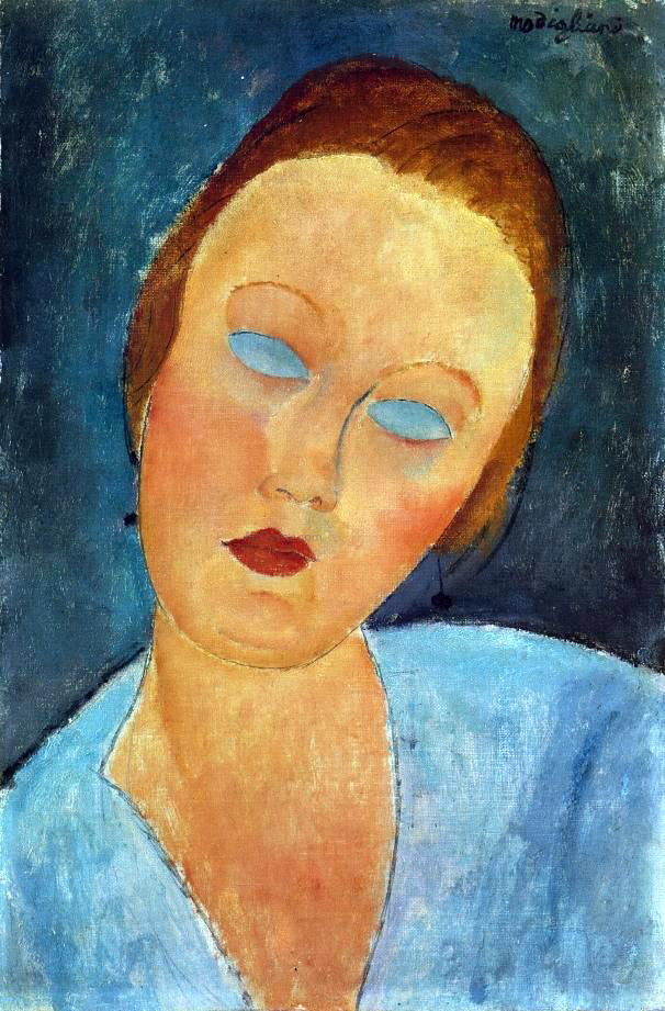 Amedeo Modigliani Portrait of Madame Survage - Canvas Print