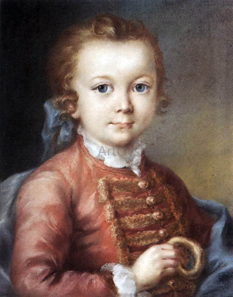 Marianna Carlevaris Portrait of Marco Balbi - Canvas Print