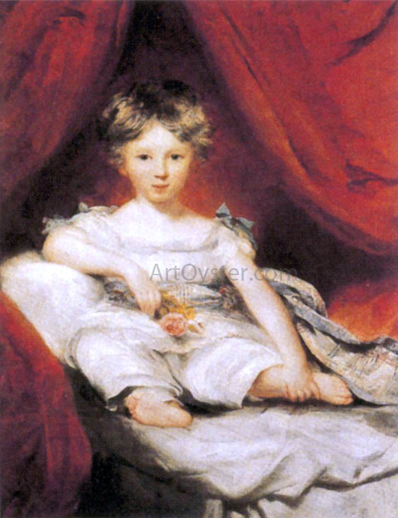 Sir Thomas Lawrence Portrait of Master Ainslie - Canvas Print