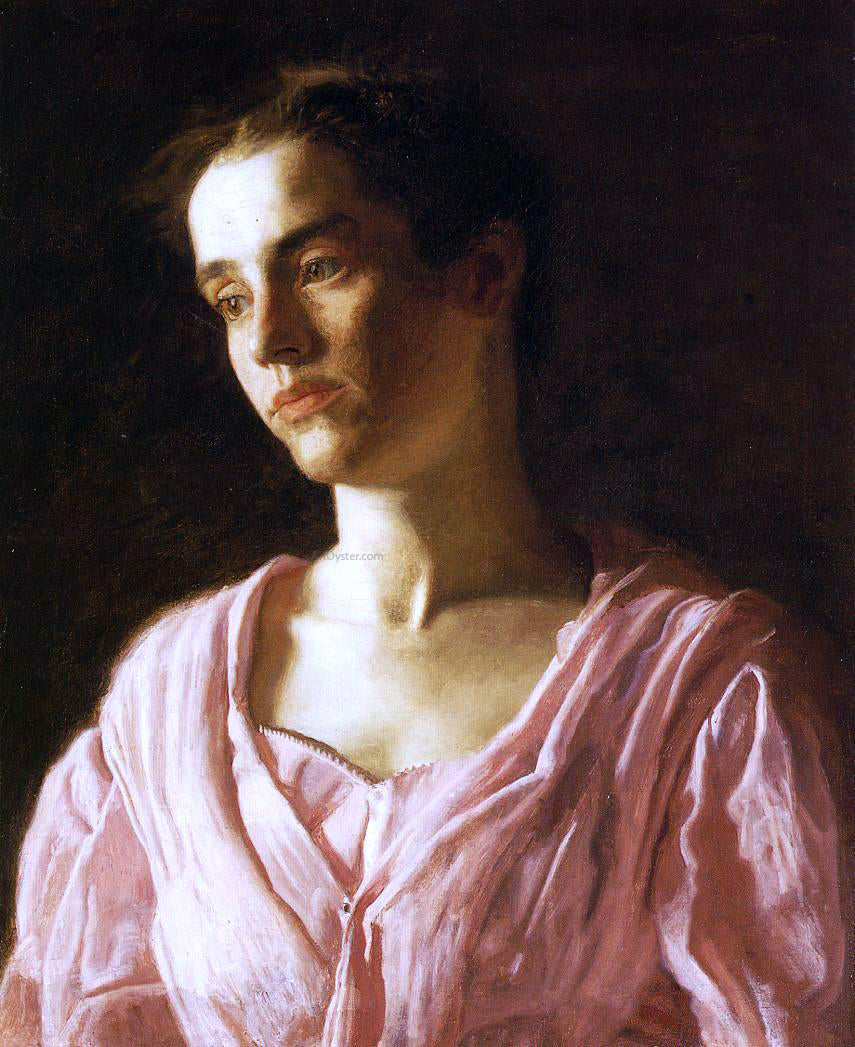 Thomas Eakins Portrait of Maud Cook - Canvas Print