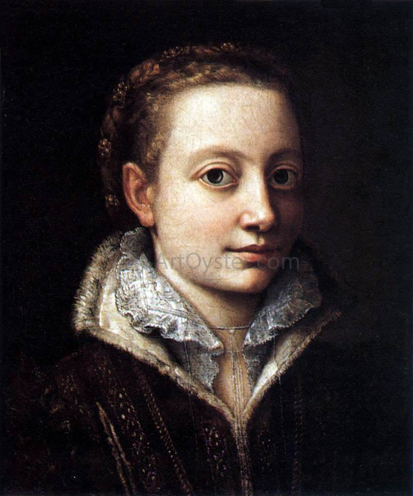 Sofonisba Anguissola Portrait of Minerva Anguissola - Canvas Print