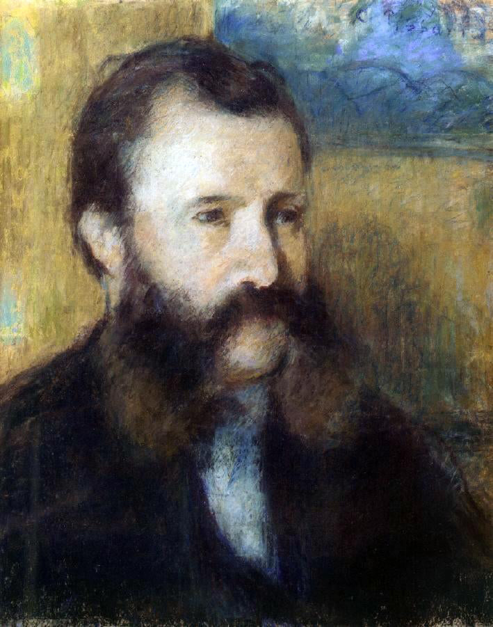 Camille Pissarro Portrait of Monsieur Louis Estruc - Canvas Print