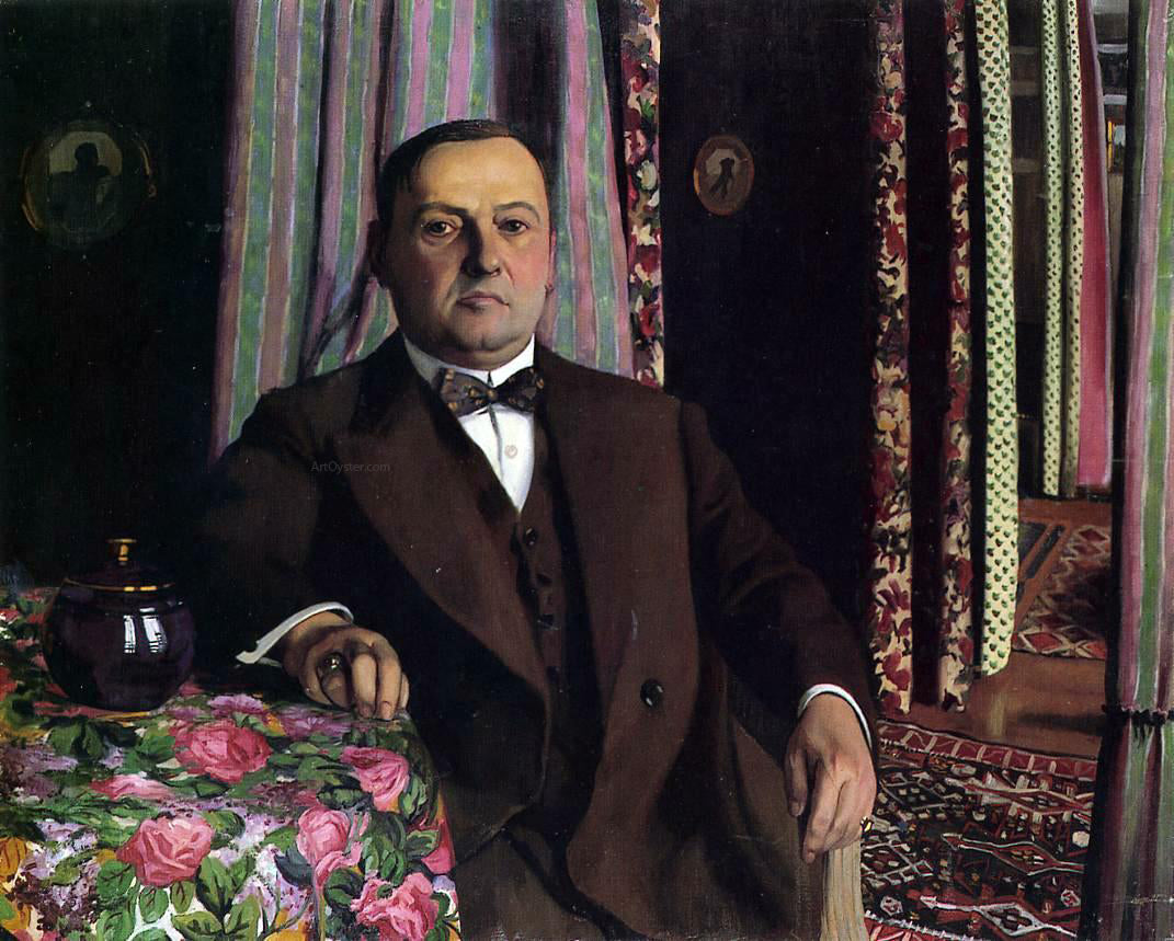 Felix Vallotton Portrait of Mr. Hasen - Canvas Print