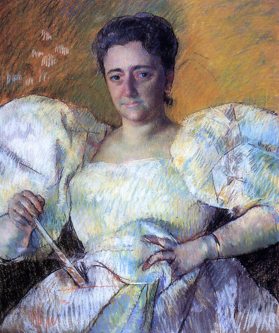 Mary Cassatt Portrait of Mrs. H. O. Hevemeyer - Canvas Print