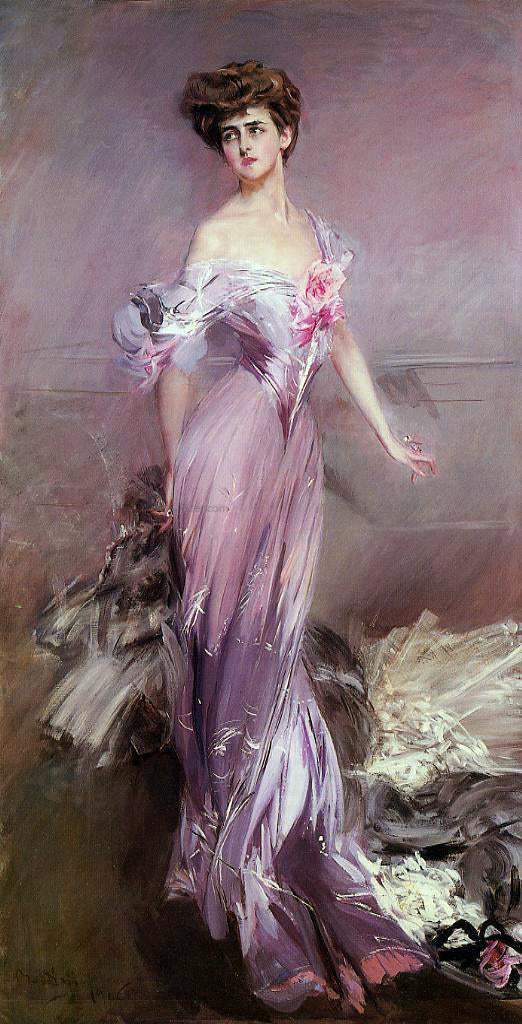 Giovanni Boldini Dolly Baird of Bunbarton (Portrait of Mrs. Howard-Johnston) - Canvas Print