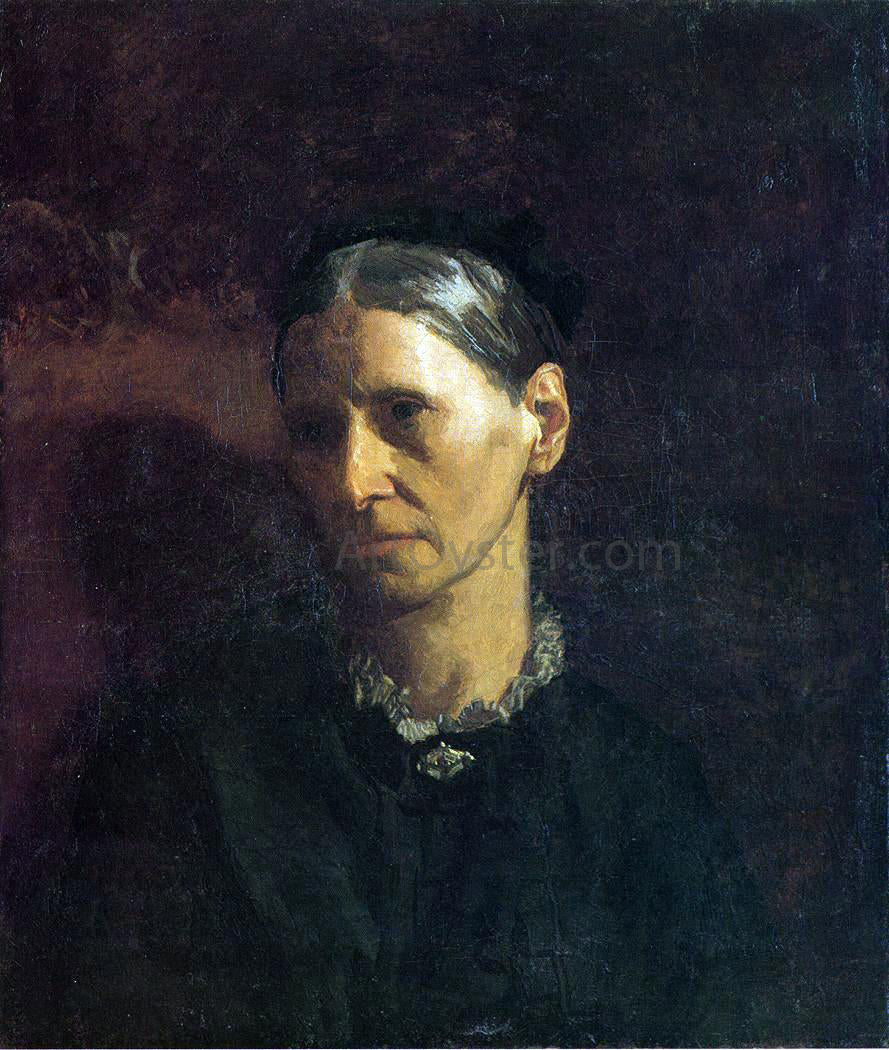 Thomas Eakins Portrait of Mrs. James W. Crowell - Canvas Print