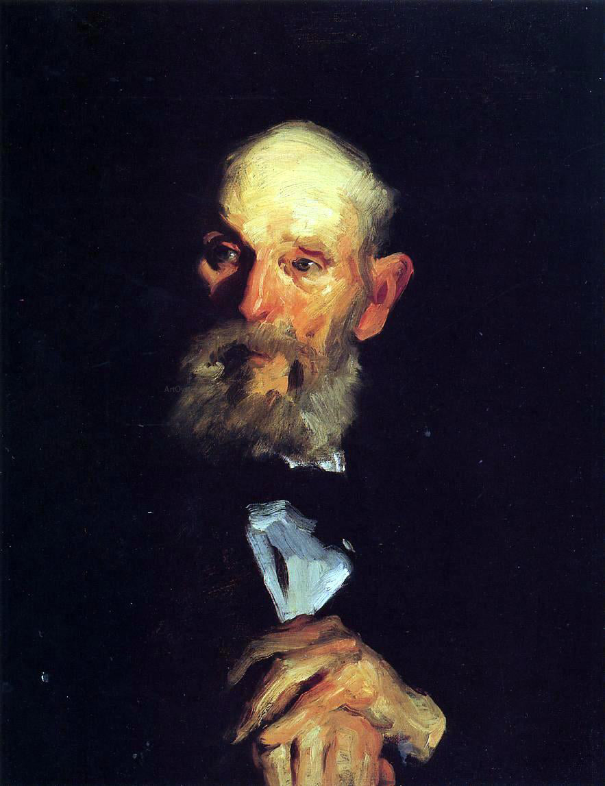 George Wesley Bellows Portrait of My Father - Canvas Print