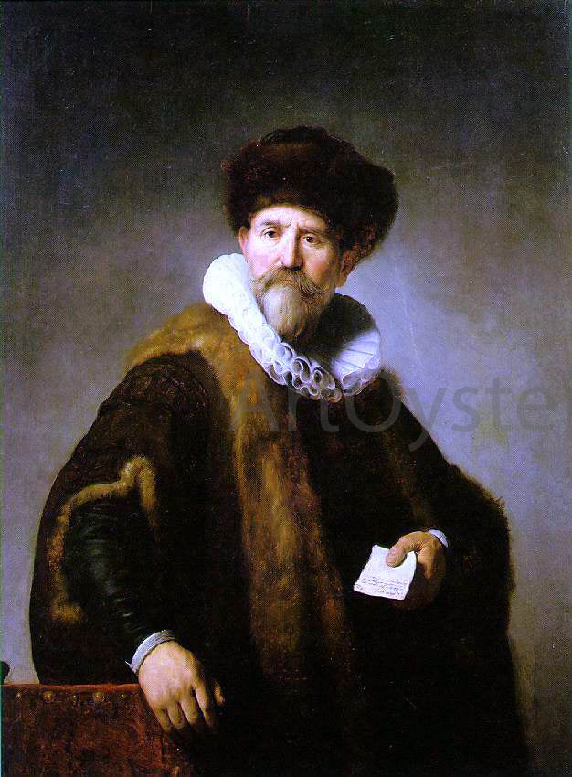 Rembrandt Van Rijn Portrait of Nicolaes Ruts - Canvas Print