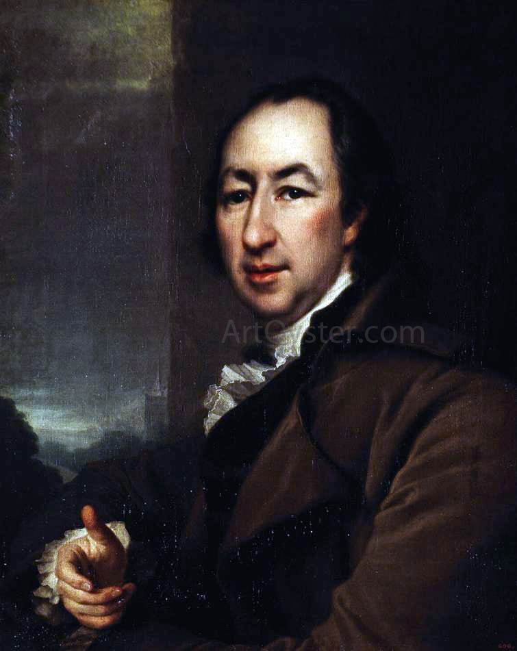 Dmitry Grigorevich Levitsky Portrait of Nikolai Novikov - Canvas Print