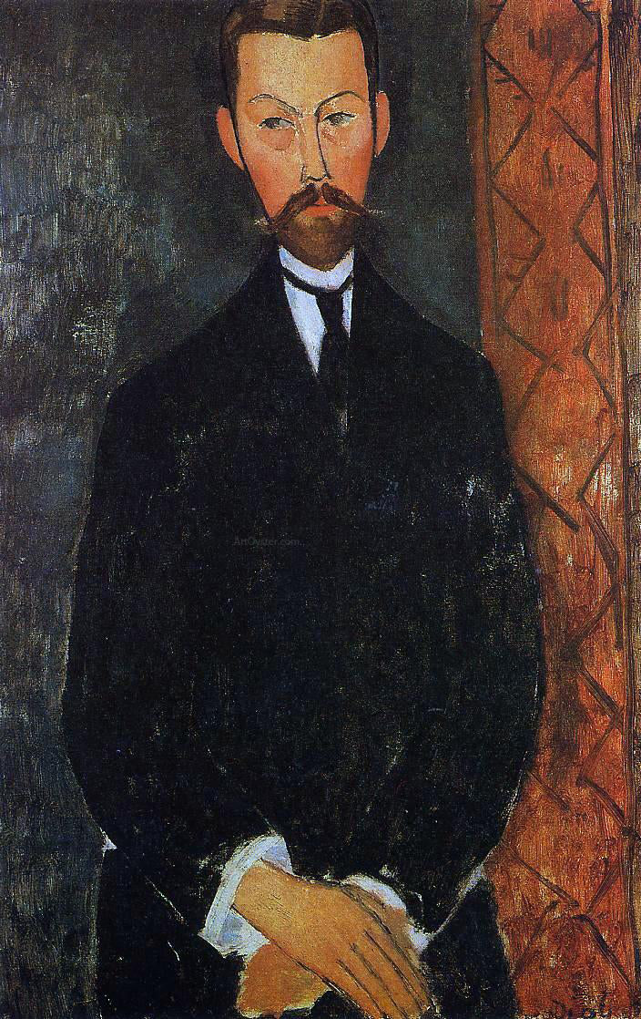 Amedeo Modigliani Portrait of Paul Alexander - Canvas Print