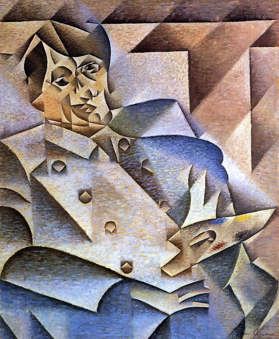Juan Gris Portrait of Picasso - Canvas Print