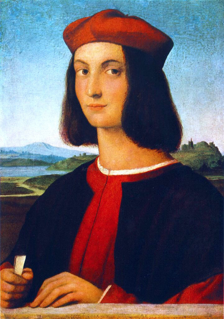 Raphael Portrait of Pietro Bembo - Canvas Print