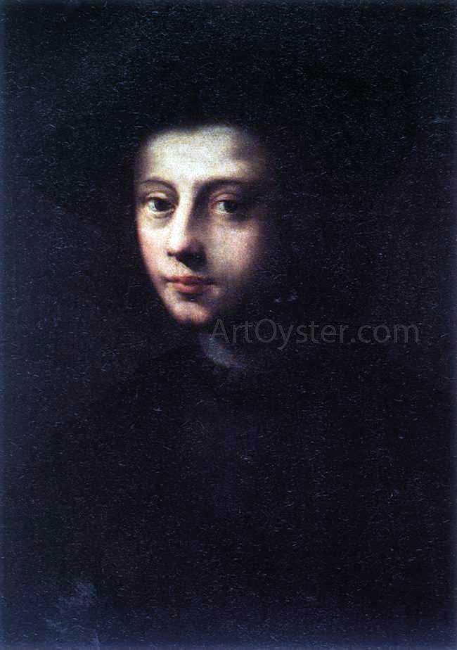 Domenico Puligo Portrait of Pietro Carnesecchi - Canvas Print
