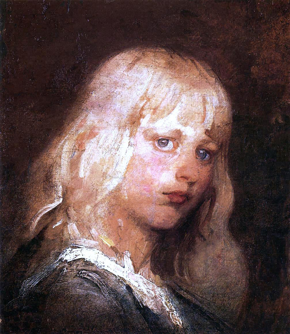 Abbott Handerson Thayer Portrait of Raphael Welles Pumpelly - Canvas Print