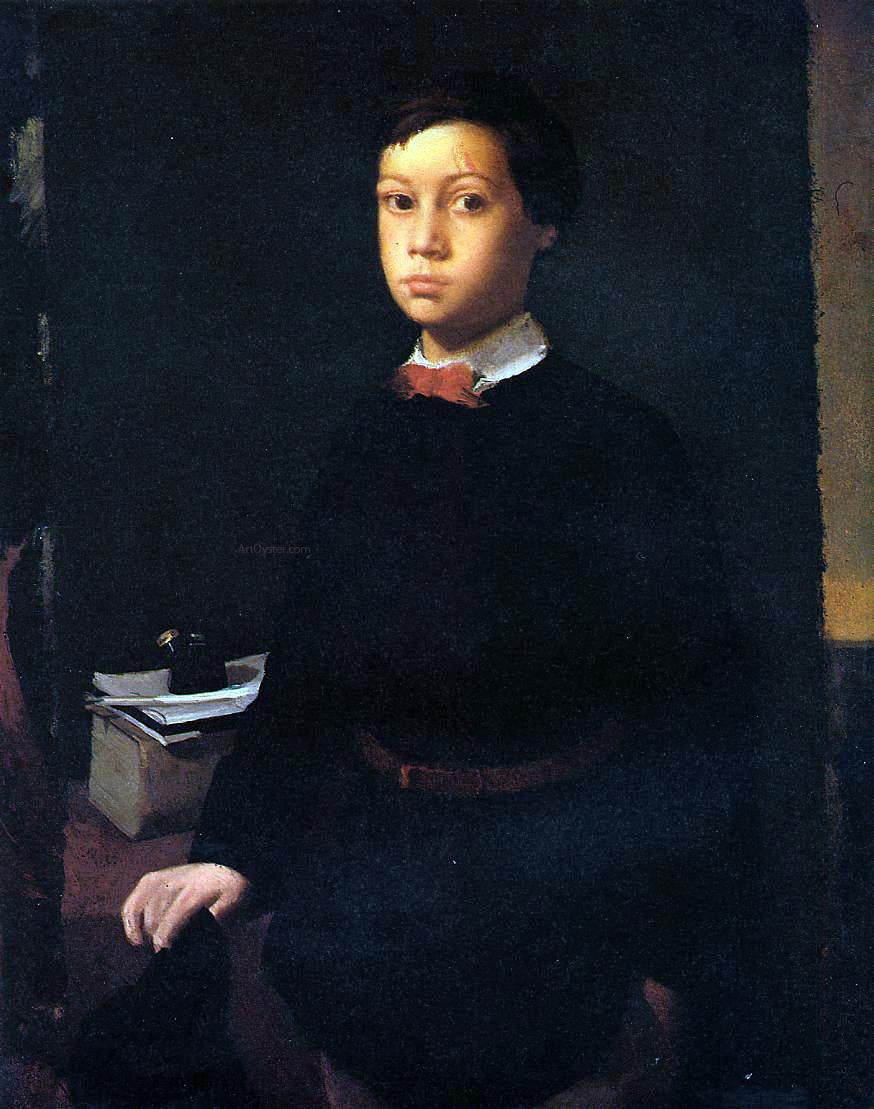 Edgar Degas Portrait of Rene De Gas - Canvas Print
