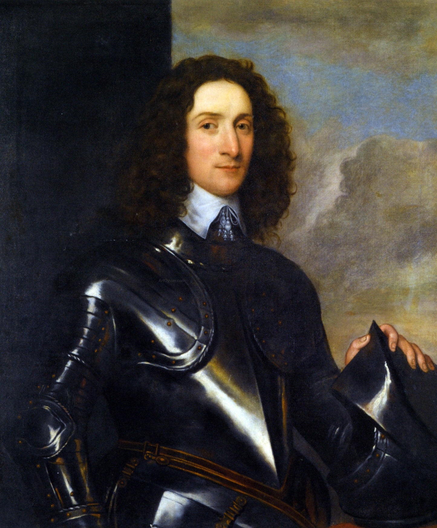 Robert Walker Portrait of Sir Alan Brodrick - Canvas Print