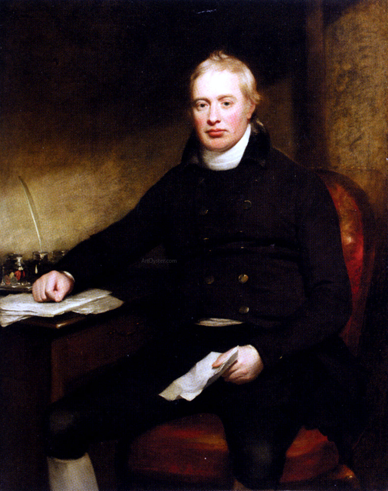 William Beechey Portrait of Sir Everard Home (1756-1832) - Canvas Print
