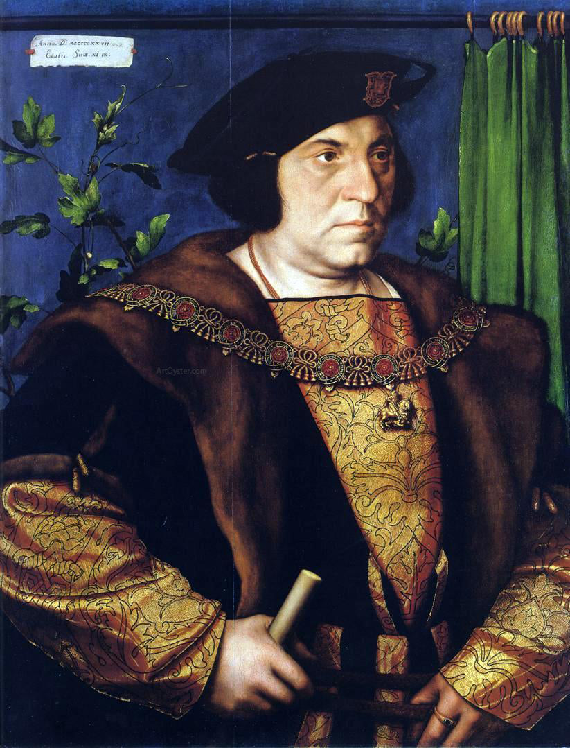 The Younger Hans Holbein Portrait of Sir Henry Guildford - Canvas Print