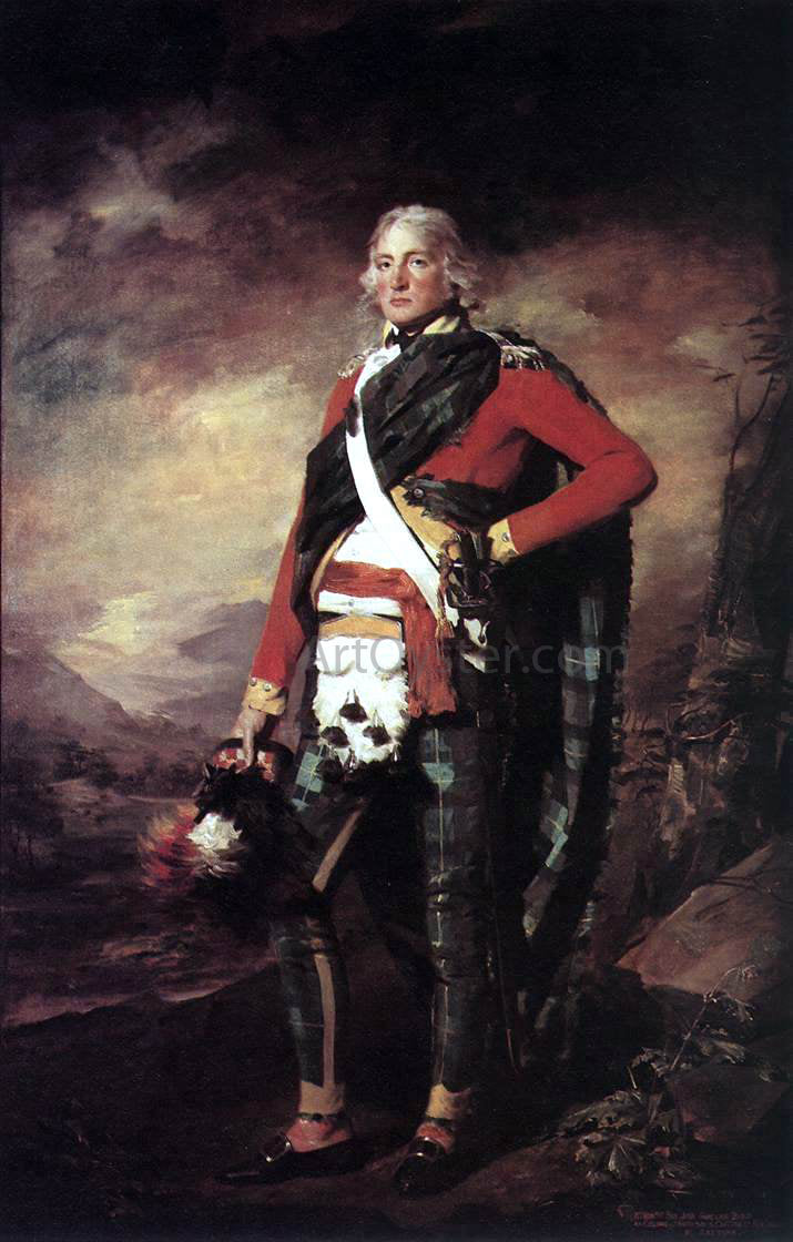 Sir Henry Raeburn Portrait of Sir John Sinclair - Canvas Print