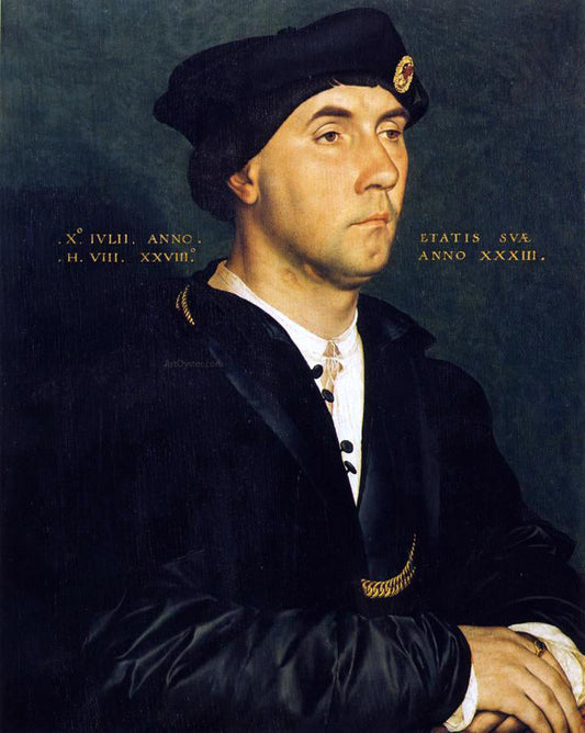 The Younger Hans Holbein Portrait of Sir Richard Southwell - Canvas Print