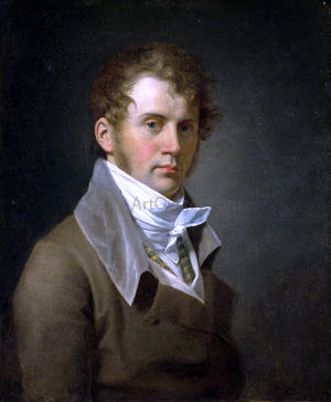John Vanderlyn Portrait of the Artist - Canvas Print