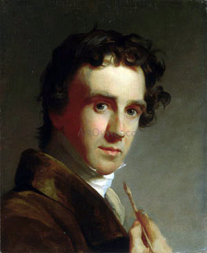 Thomas Sully Portrait of the Artist - Canvas Print