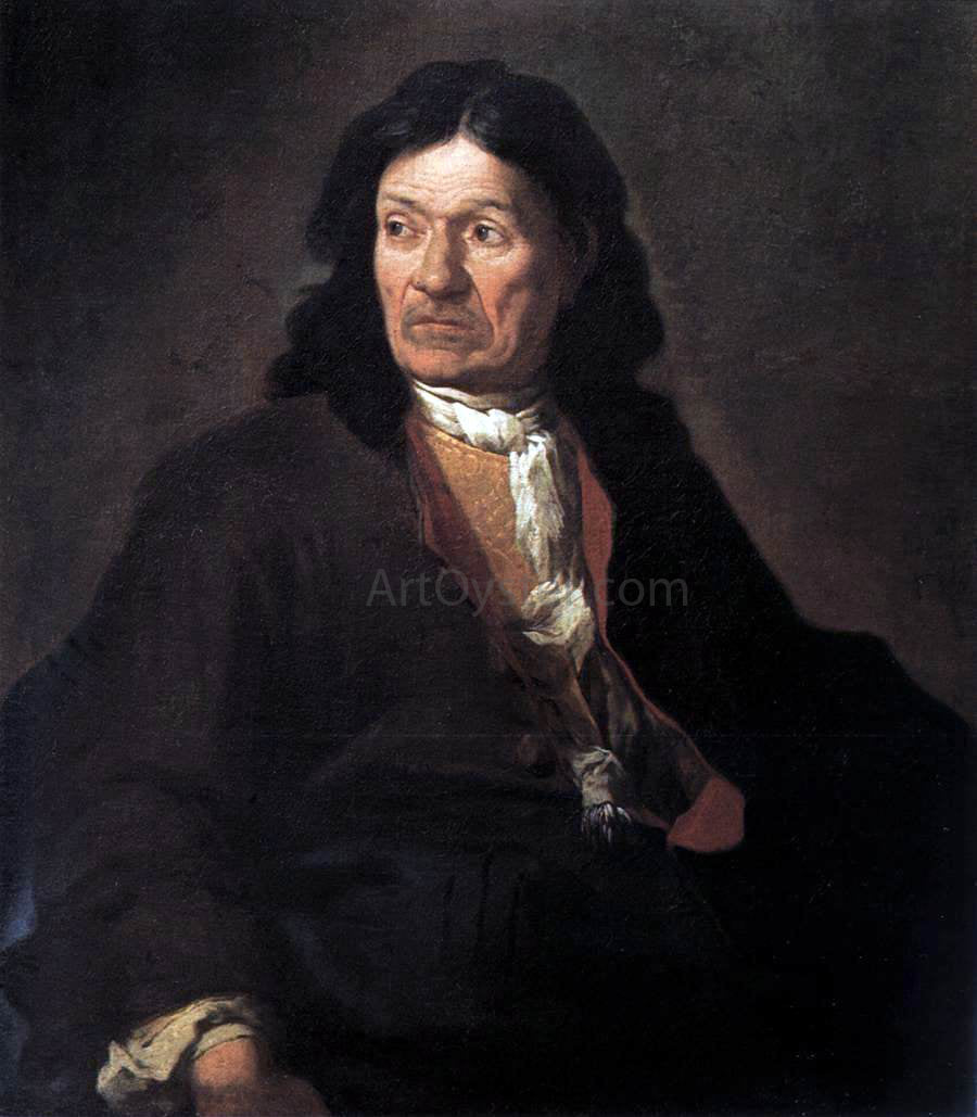 Pietro Ligari Portrait of the Artist's Father - Canvas Print
