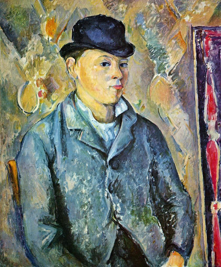 Paul Cezanne Portrait of the Artist's Son, Paul - Canvas Print