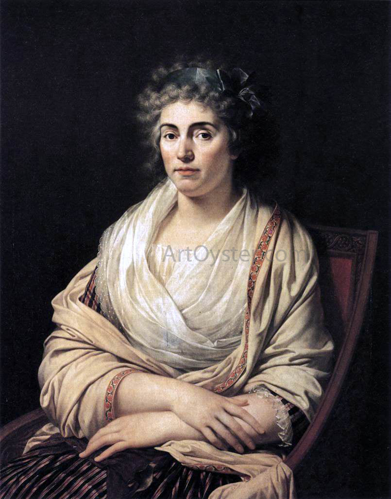 Francois-Xavier Fabre Portrait of the Countess d'Albany - Canvas Print
