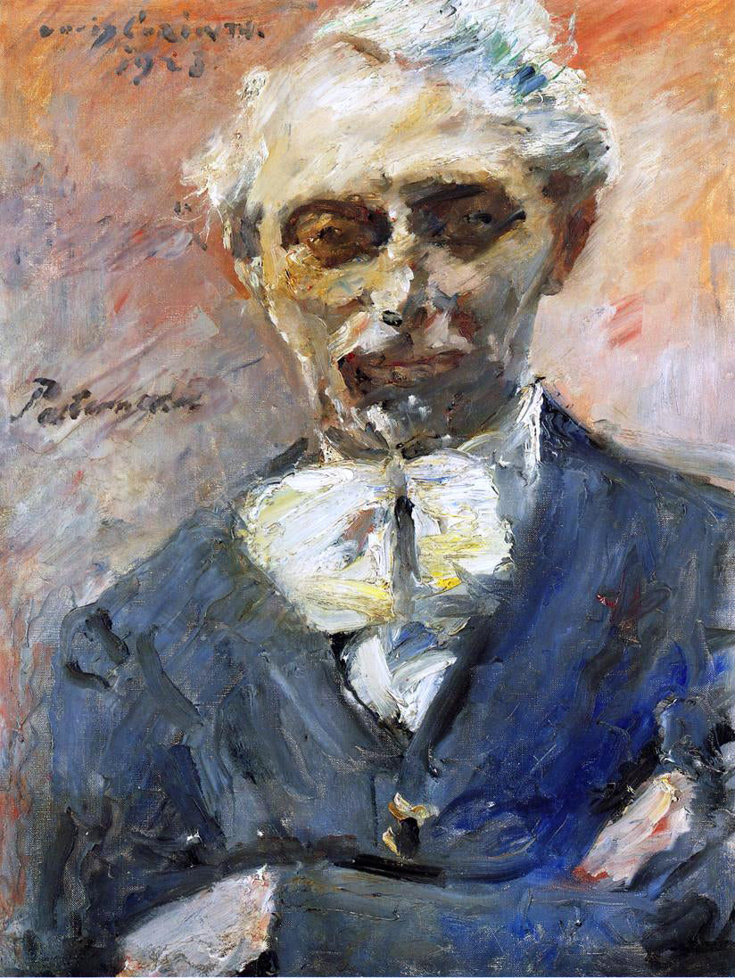 Lovis Corinth Portrait of the Painter Leonid Pasternak - Canvas Print