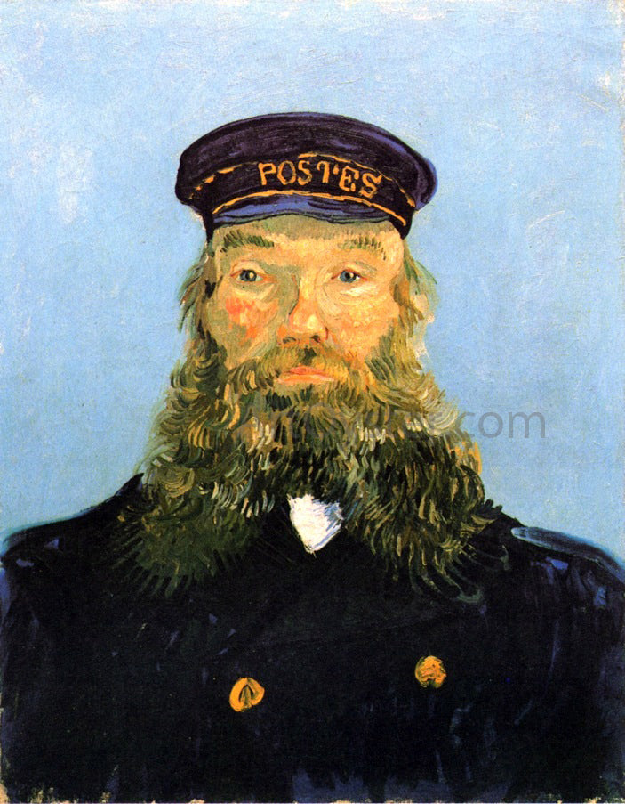 Vincent Van Gogh Portrait of the Postman Joseph Roulin - Canvas Print