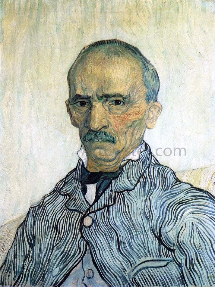 Vincent Van Gogh Portrait of Trabuc - Canvas Print