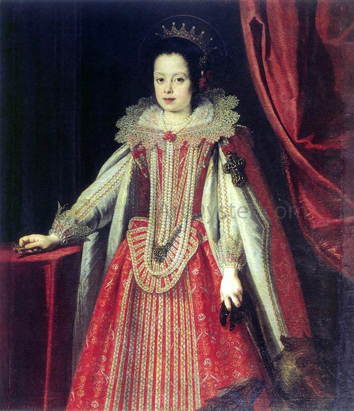 Justus Sustermans Portrait of Vittoria della Rovere - Canvas Print