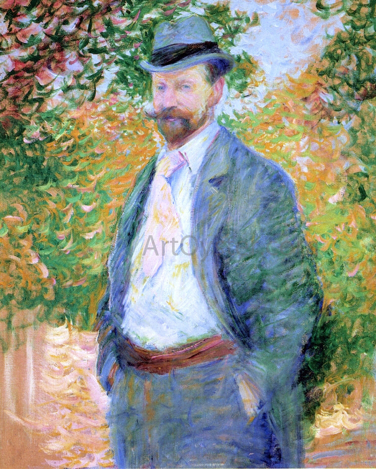 Theodore Earl Butler Portrait of William H. Hurt, Giverny, 1897 - Canvas Print