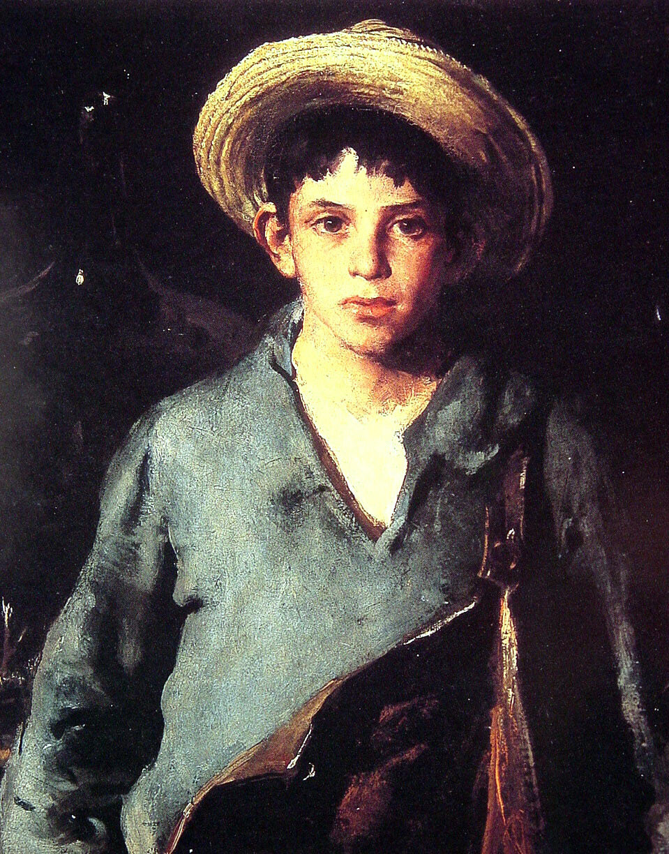 Charles Webster Hawthorne Portugese Fisherboy - Canvas Print